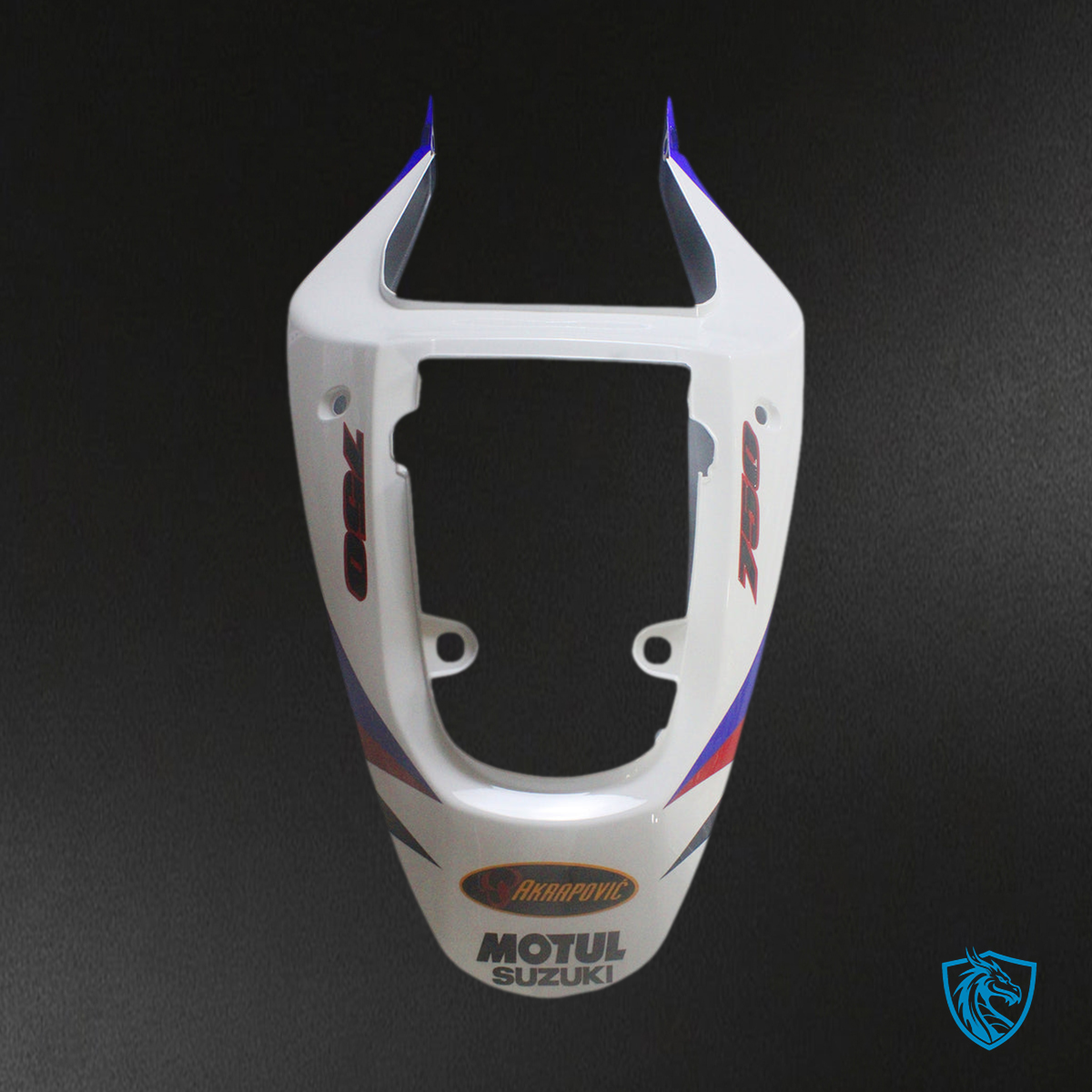 Suzuki GSXR 750 (2001-2003) White & Black Generic - MERGEment Motorcycle Fairings Kit