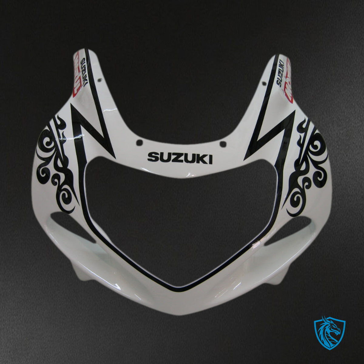 Suzuki GSXR 750 (2001-2003) White & Black Alstare Racing Generic - MERGEment Motorcycle Fairings Kit