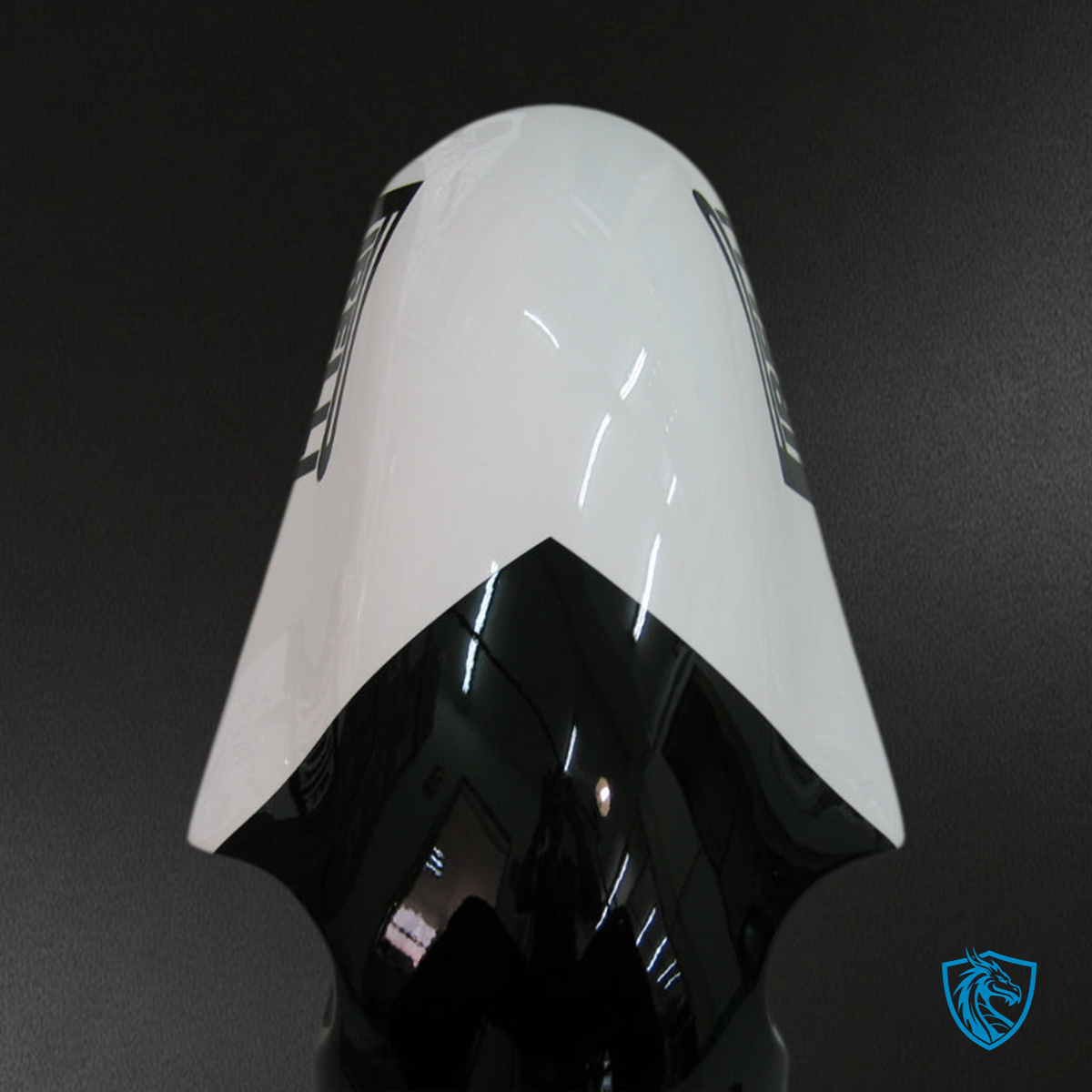 Suzuki GSXR 750 (2001-2003) White & Black Alstare Racing Generic - MERGEment Motorcycle Fairings Kit