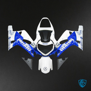 White & Blue Jordan Racing Generic