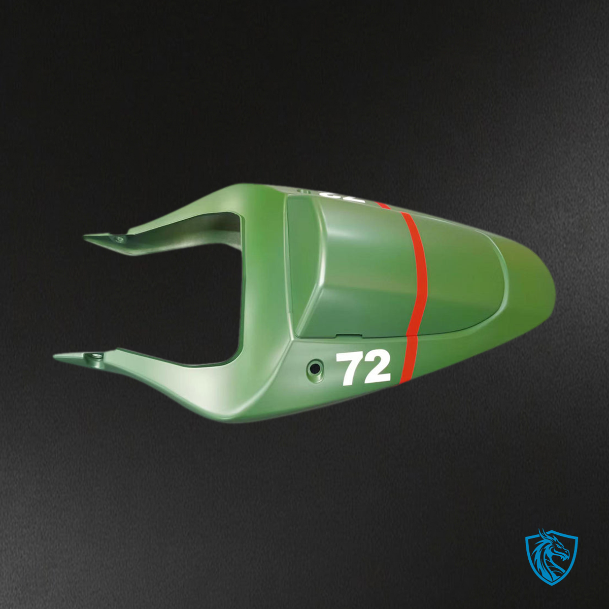 Suzuki GSXR600 (2001-2003) Shark Green, Red & White Fairing Kit | ABS Bodywork