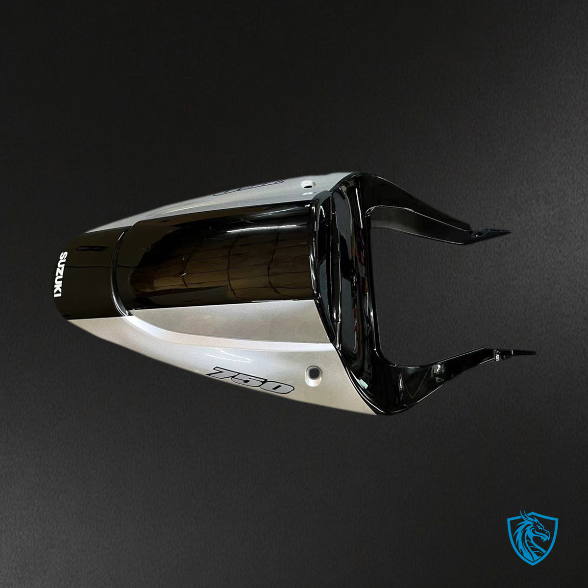 Suzuki GSXR600 (2001-2003) Gloss Silver & Gloss Black - MERGEment Motorcycle Fairings Kit