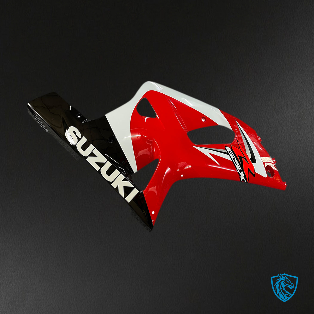 Suzuki GSXR750 (2001-2003) Gloss Red, Black & White Fairing Kit | ABS Bodywork