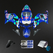 Blue, White & Green