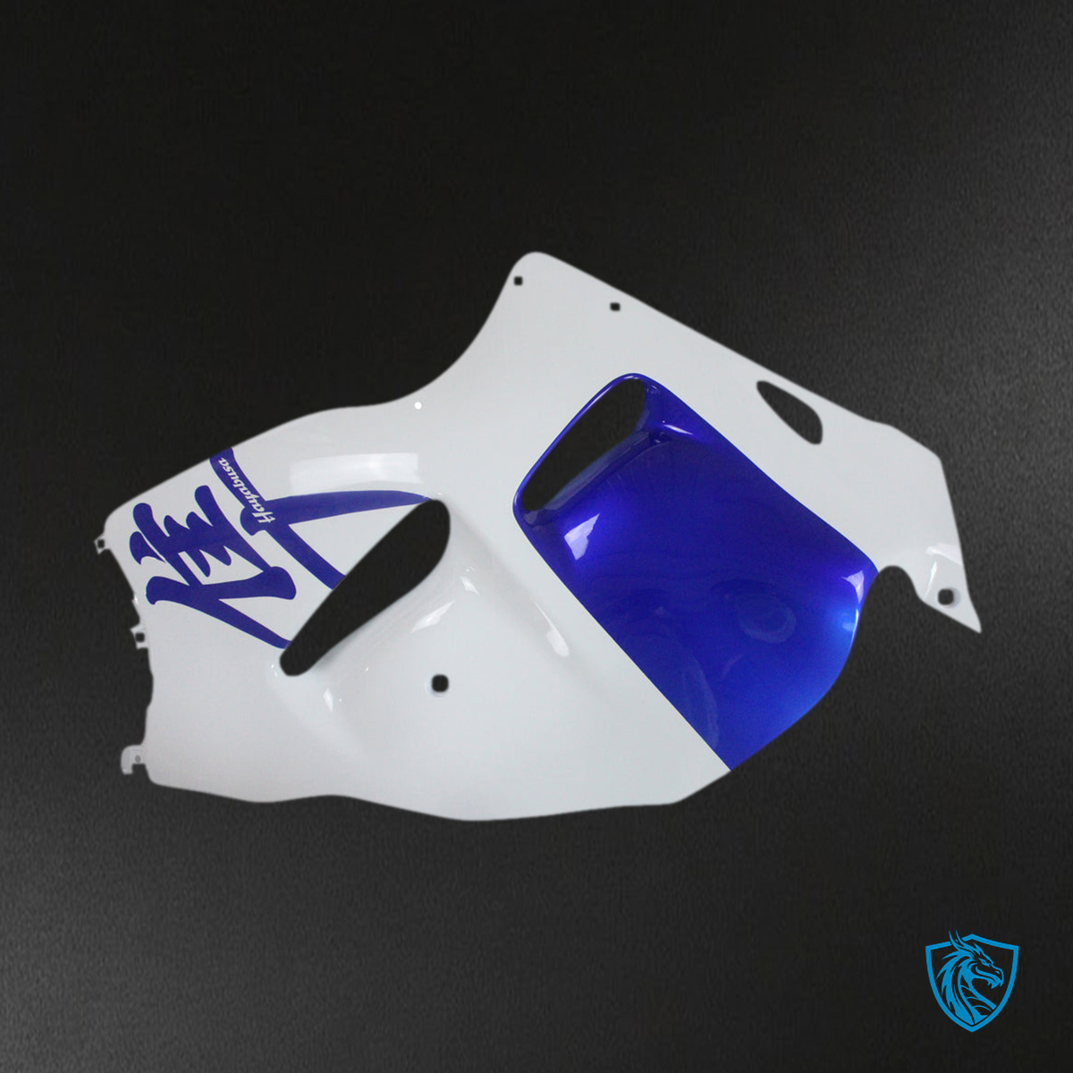 Suzuki GSXR1300 (1999-2007) White & Blue Injection - MERGEment Motorcycle Fairings Kit