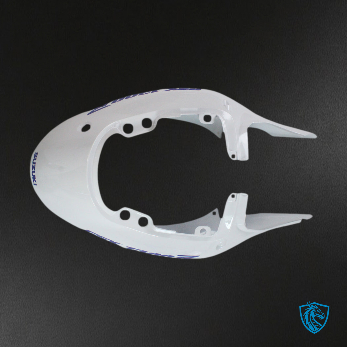 Suzuki GSXR1300 (1999-2007) White & Blue Injection - MERGEment Motorcycle Fairings Kit