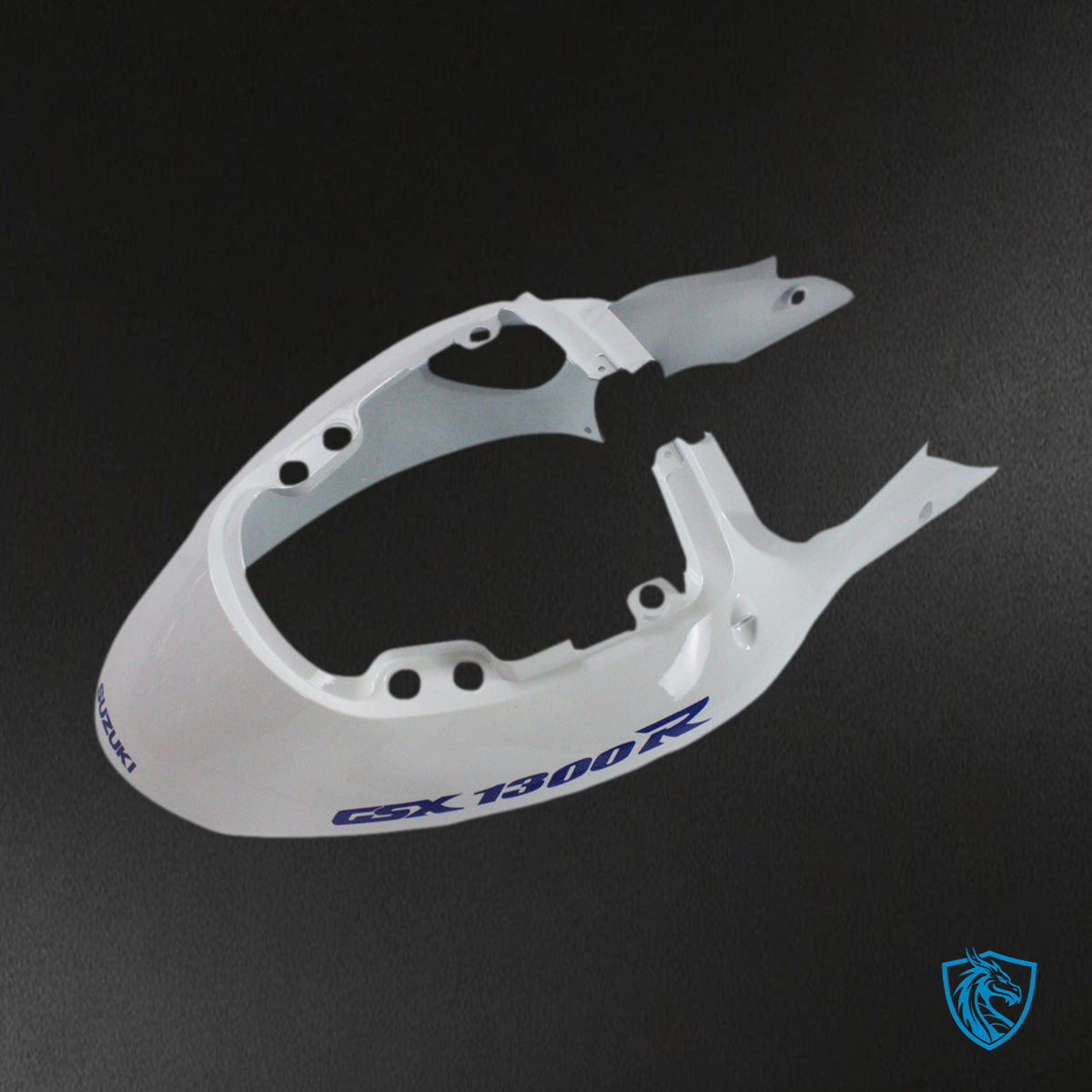 Suzuki GSXR1300 (1999-2007) White & Blue Injection - MERGEment Motorcycle Fairings Kit