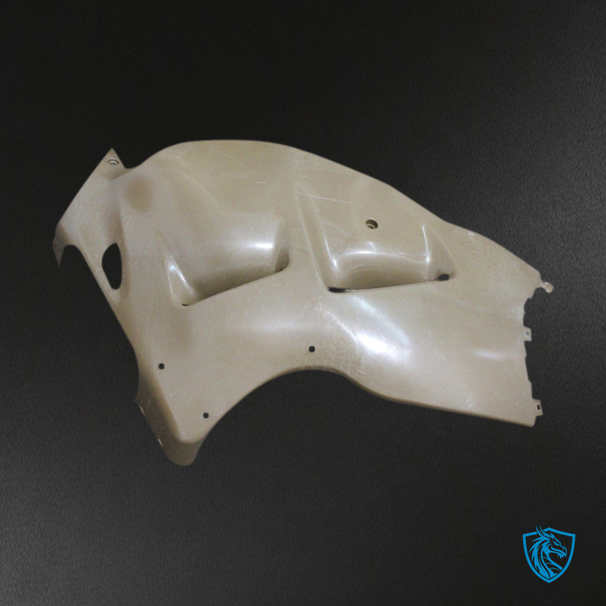 Suzuki GSXR1300 (1999-2016) Beige & White Injection Fairing Kit - Aftermarket ABS Bodywork