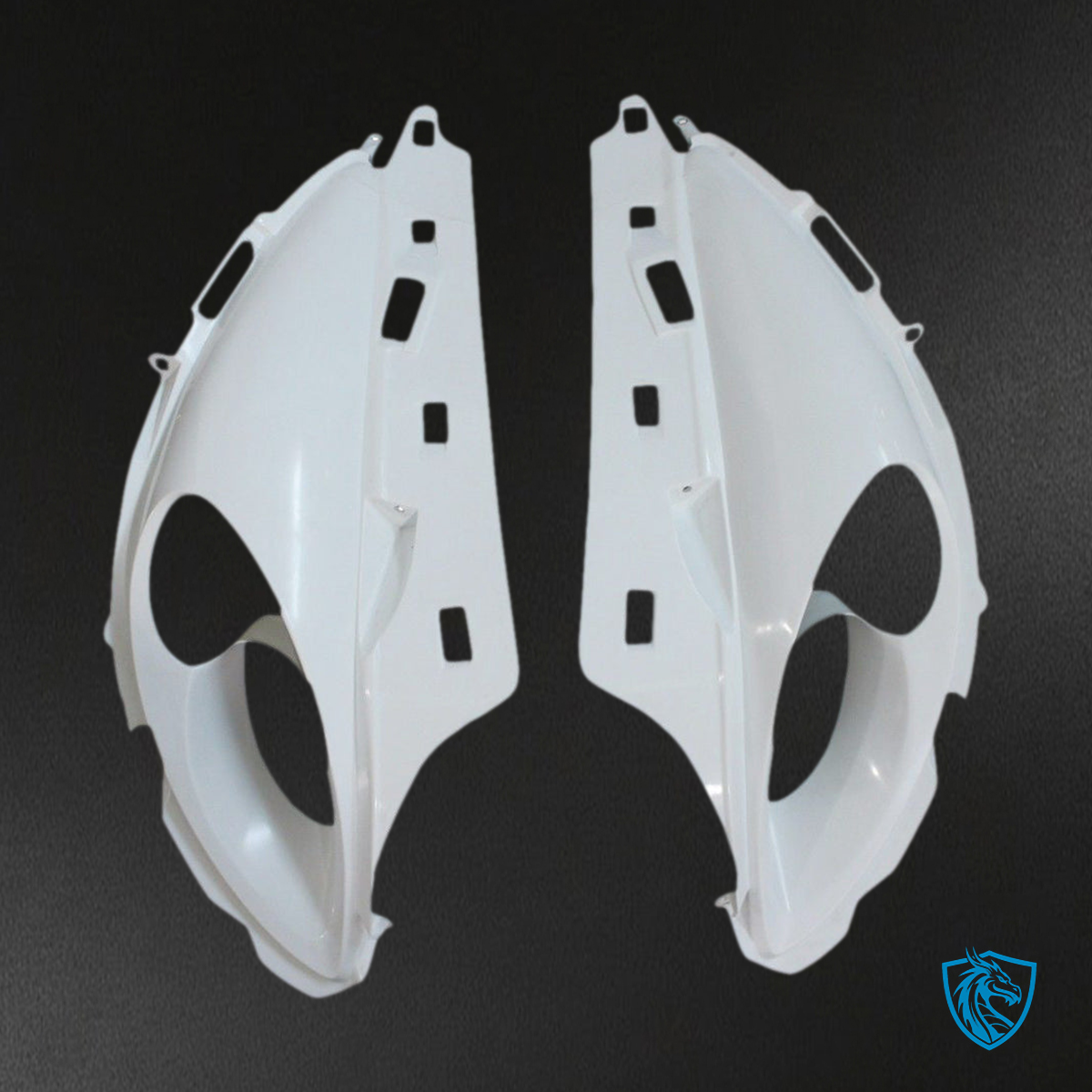 Suzuki GSXR1300 (1999-2016) White & Black Injection - MERGEment Motorcycle Fairings Kit