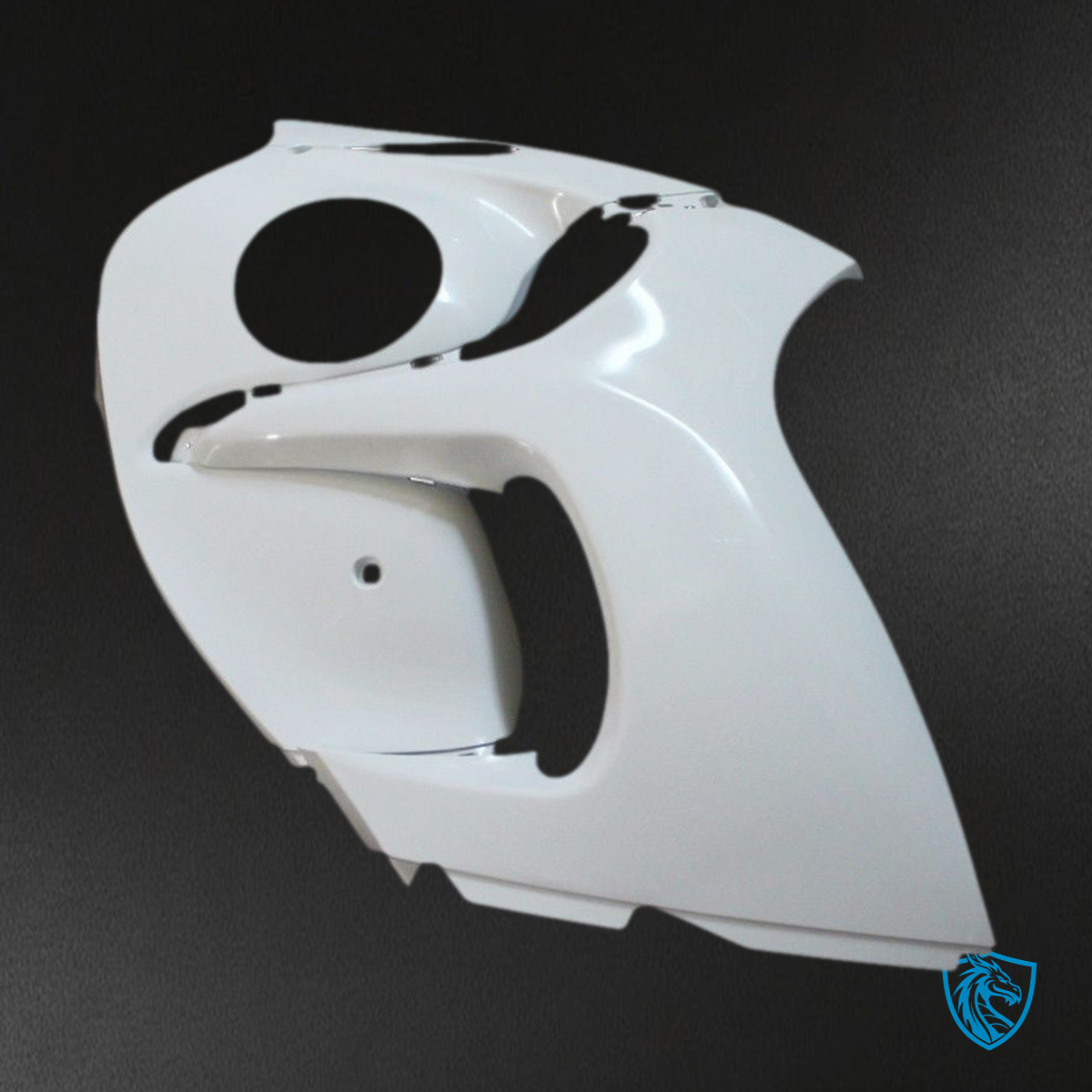 Suzuki GSXR1300 (1999-2016) White & Black Injection - MERGEment Motorcycle Fairings Kit