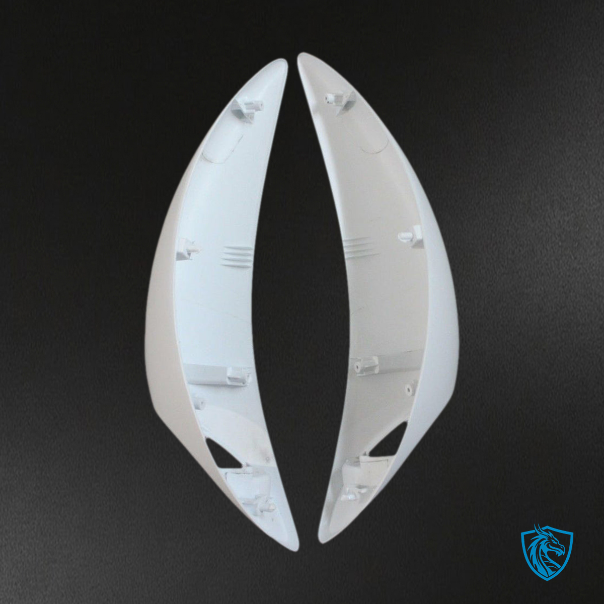 Suzuki GSXR1300 (1999-2016) White & Black Injection - MERGEment Motorcycle Fairings Kit