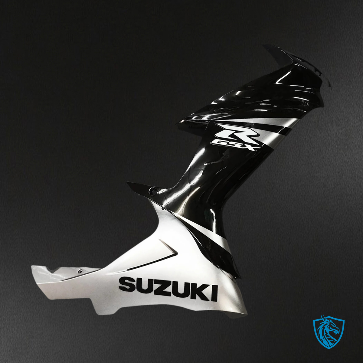 Suzuki K11 GSXR 600-750 (2011-2025) Black & Gray - Fairing Kit