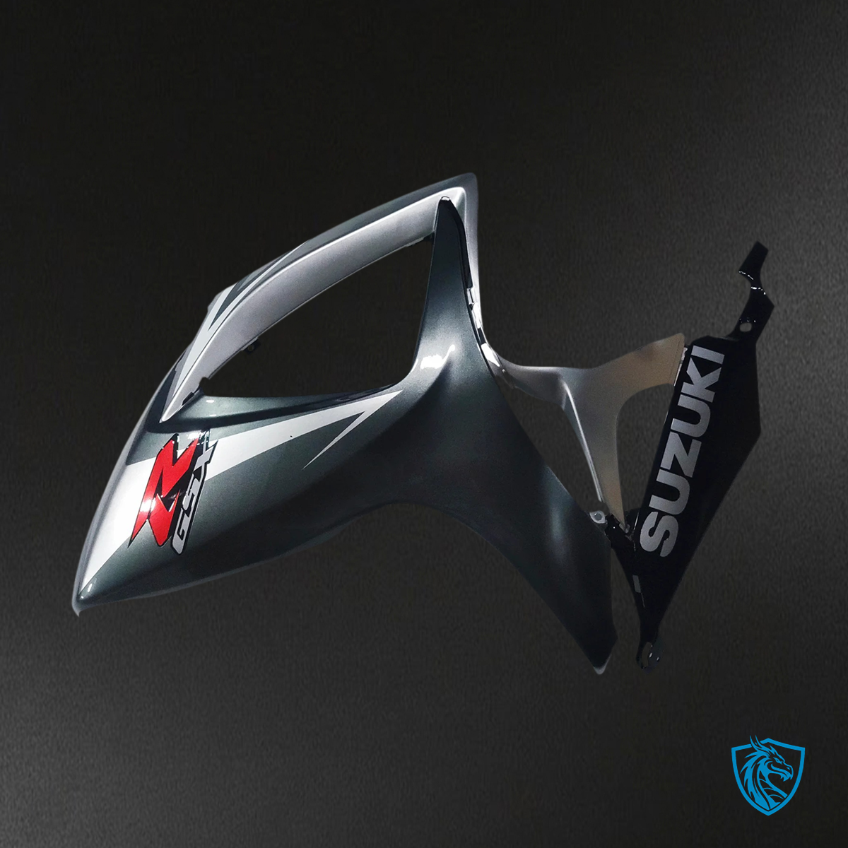 Suzuki K6 GSXR 600-750 (2006-2007) Black & Gray - Fairing Kit