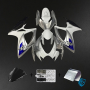 Silver & Blue