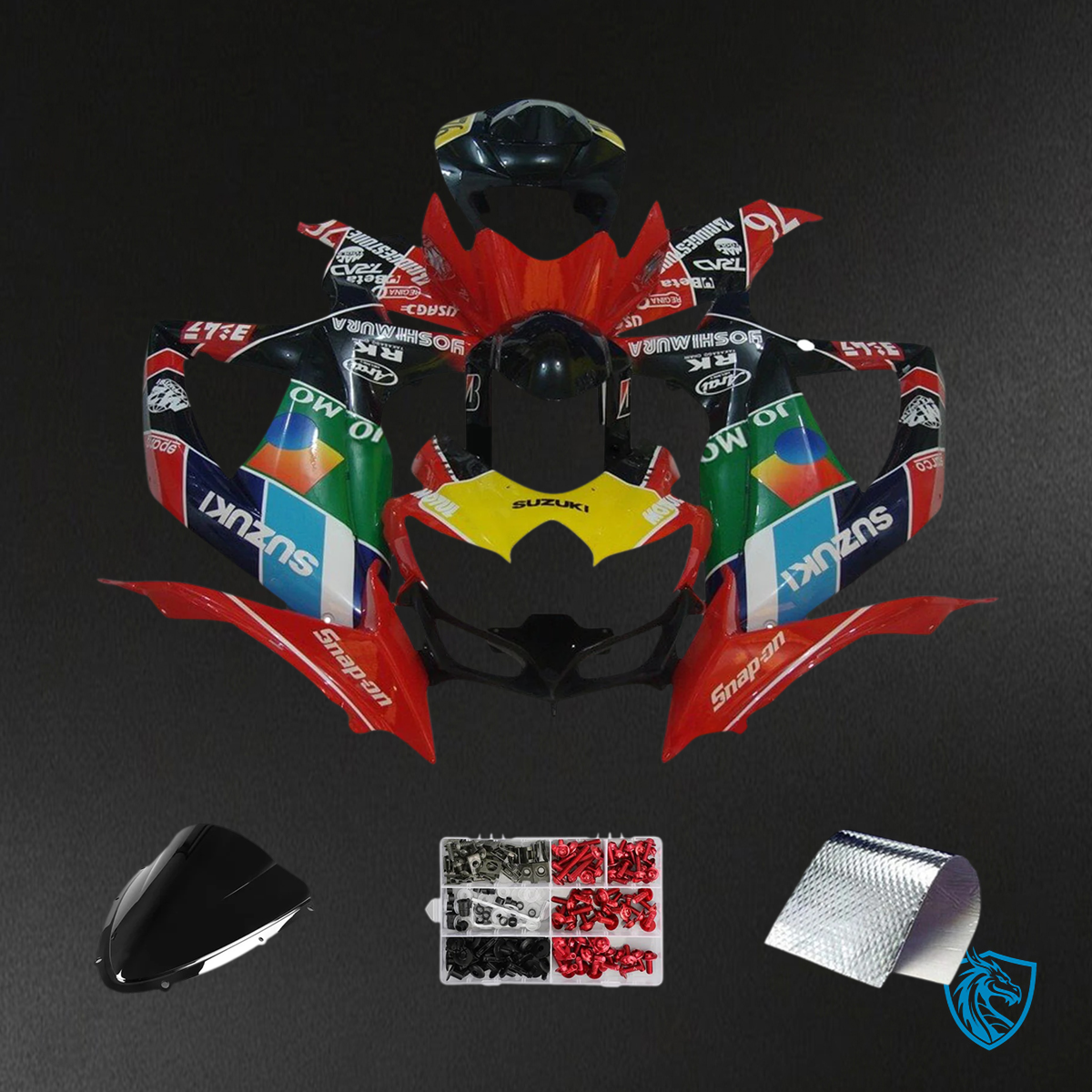 Suzuki K8 GSXR 600-750 (2008-2010) Multi-Color - Fairing Kit