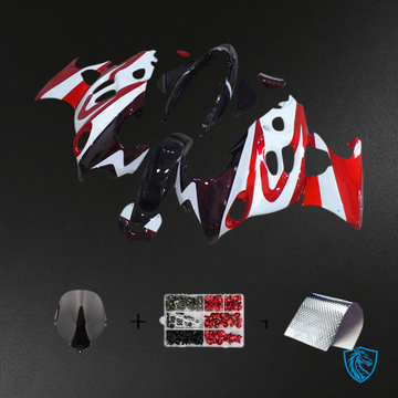 Suzuki GSX600F/750F (1998-2006) Red, White & Black Fairing Kit | ABS Bodywork