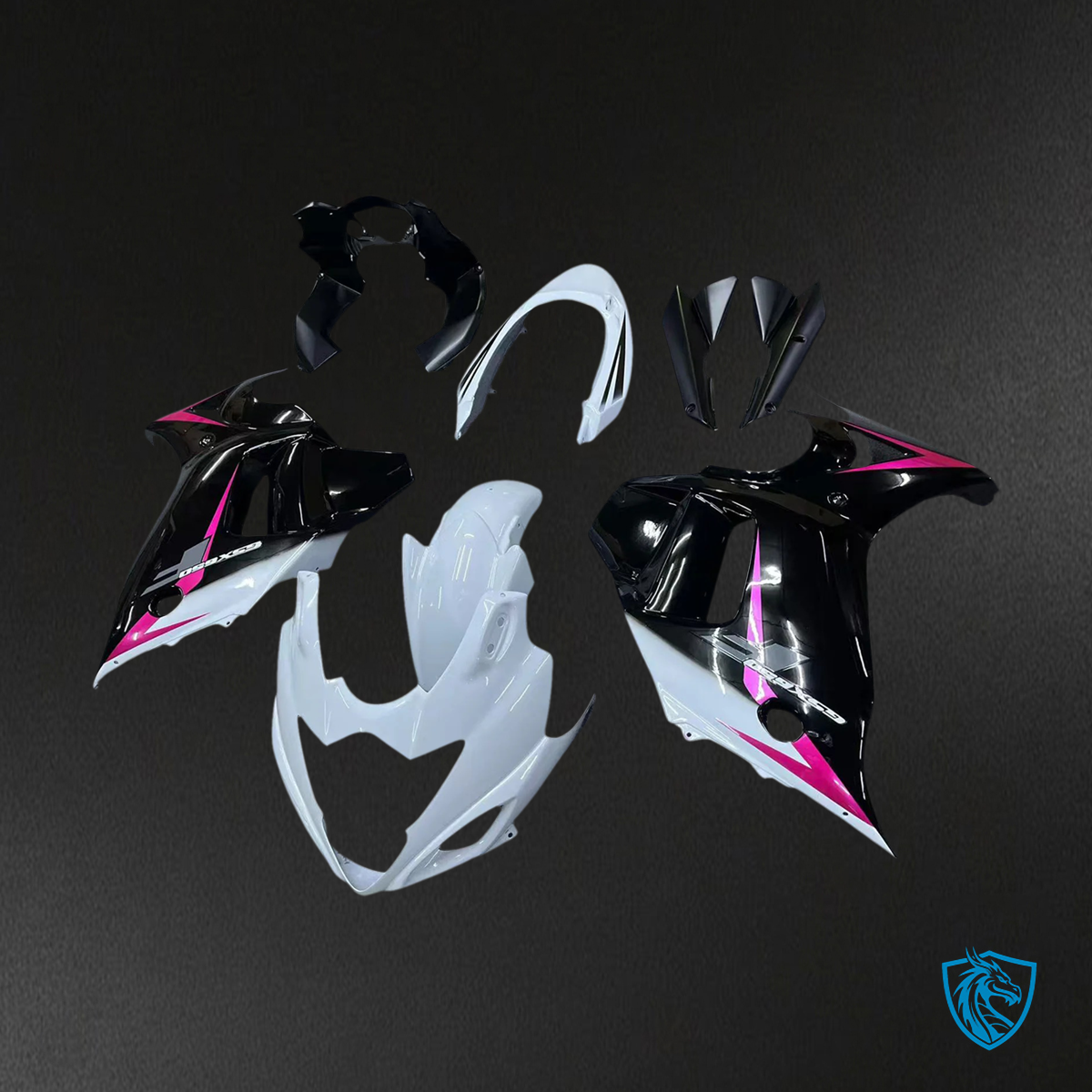 Suzuki Katana GSX650F (2008-2013) Black & Pink - Fairing Kit