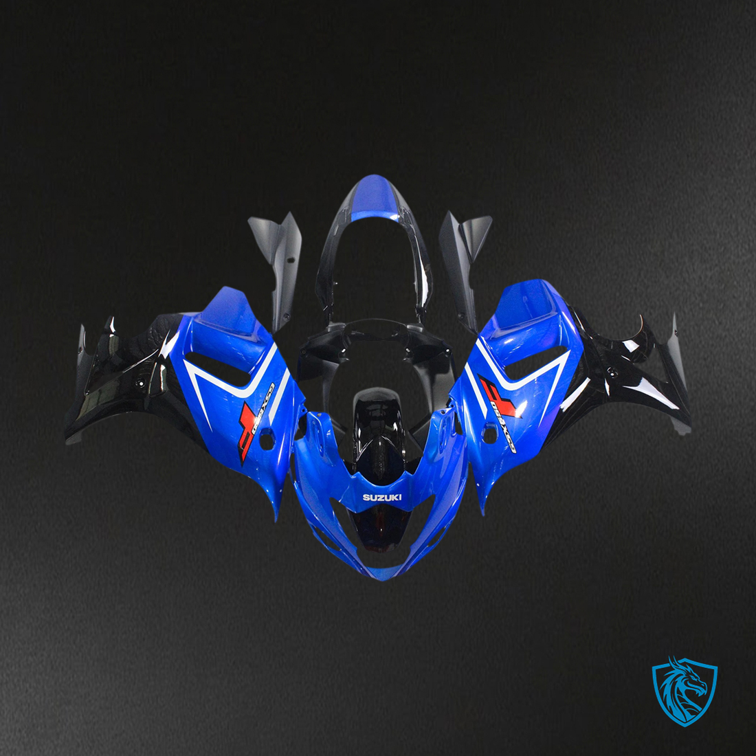 Suzuki Katana GSX650F (2008-2013) Glossy Blue - Fairing Kit