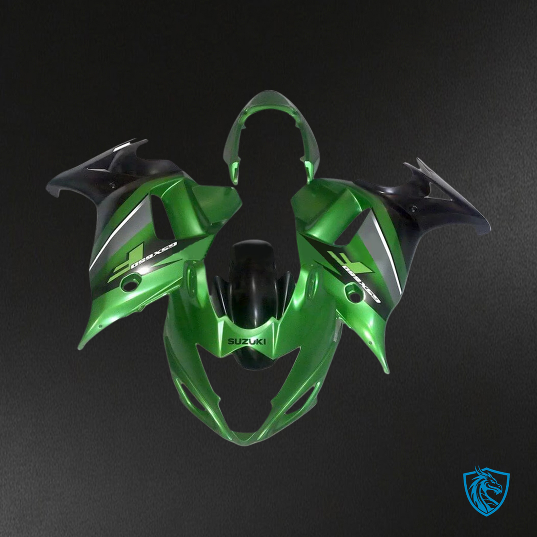 Suzuki Katana GSX650F (2008-2013) Green & Black - Fairing Kit