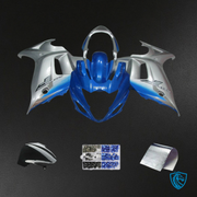 Blue & Silver