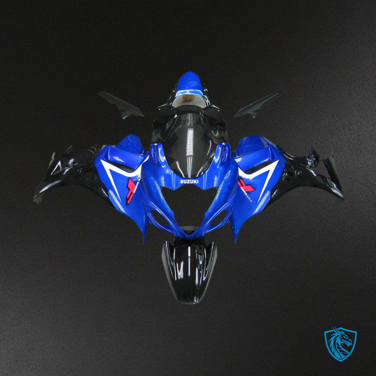Suzuki GSX650F Katana (2008-2013) Blue & Black Injection - MERGEment Motorcycle Fairings Kit