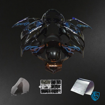 Suzuki Katana GSXF 600-750 (2003-2006) Blue & Black - Fairing Kit