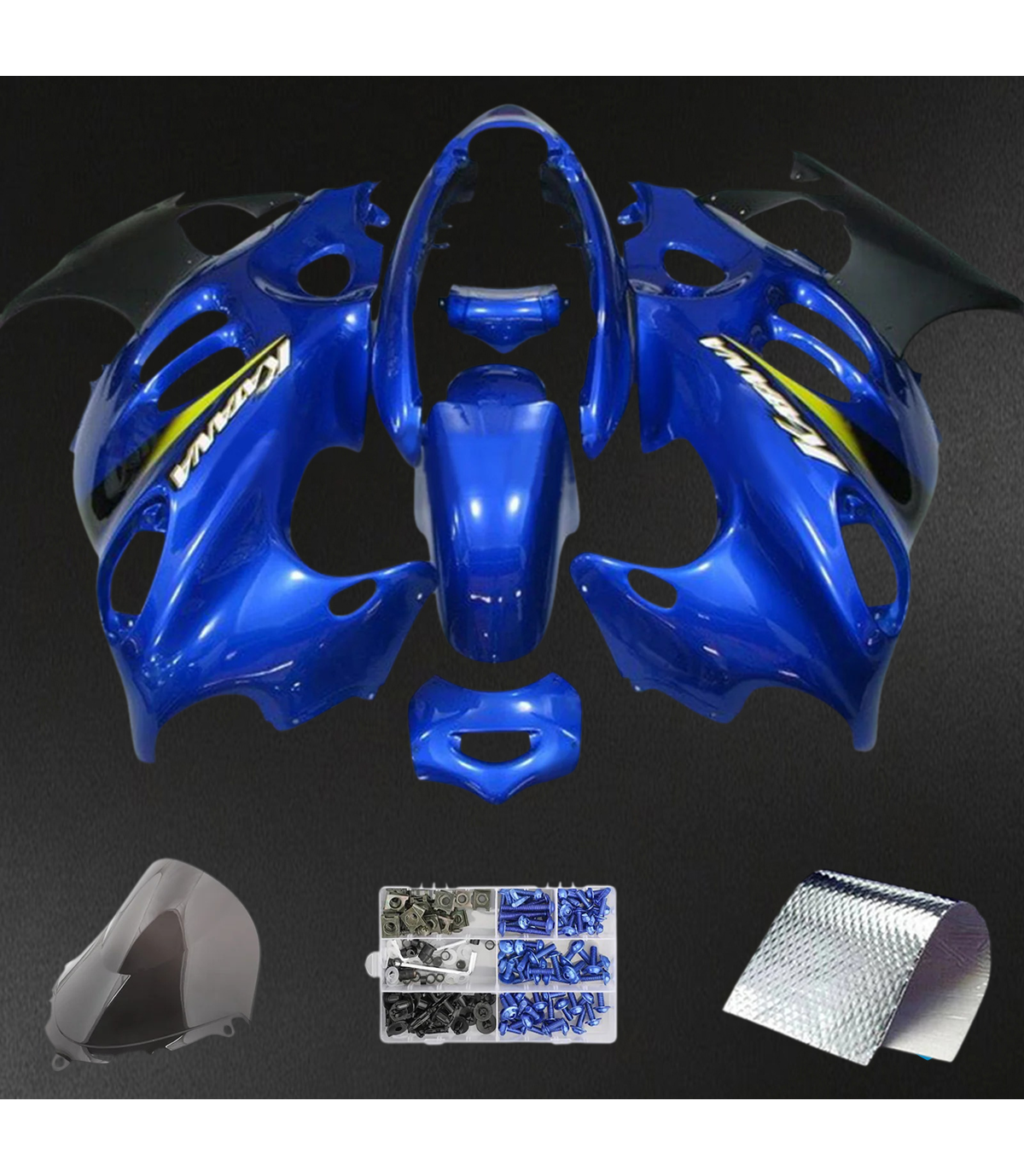 Suzuki Katana GSXF 600-750 (2003-2006) Blue - Fairing Kit