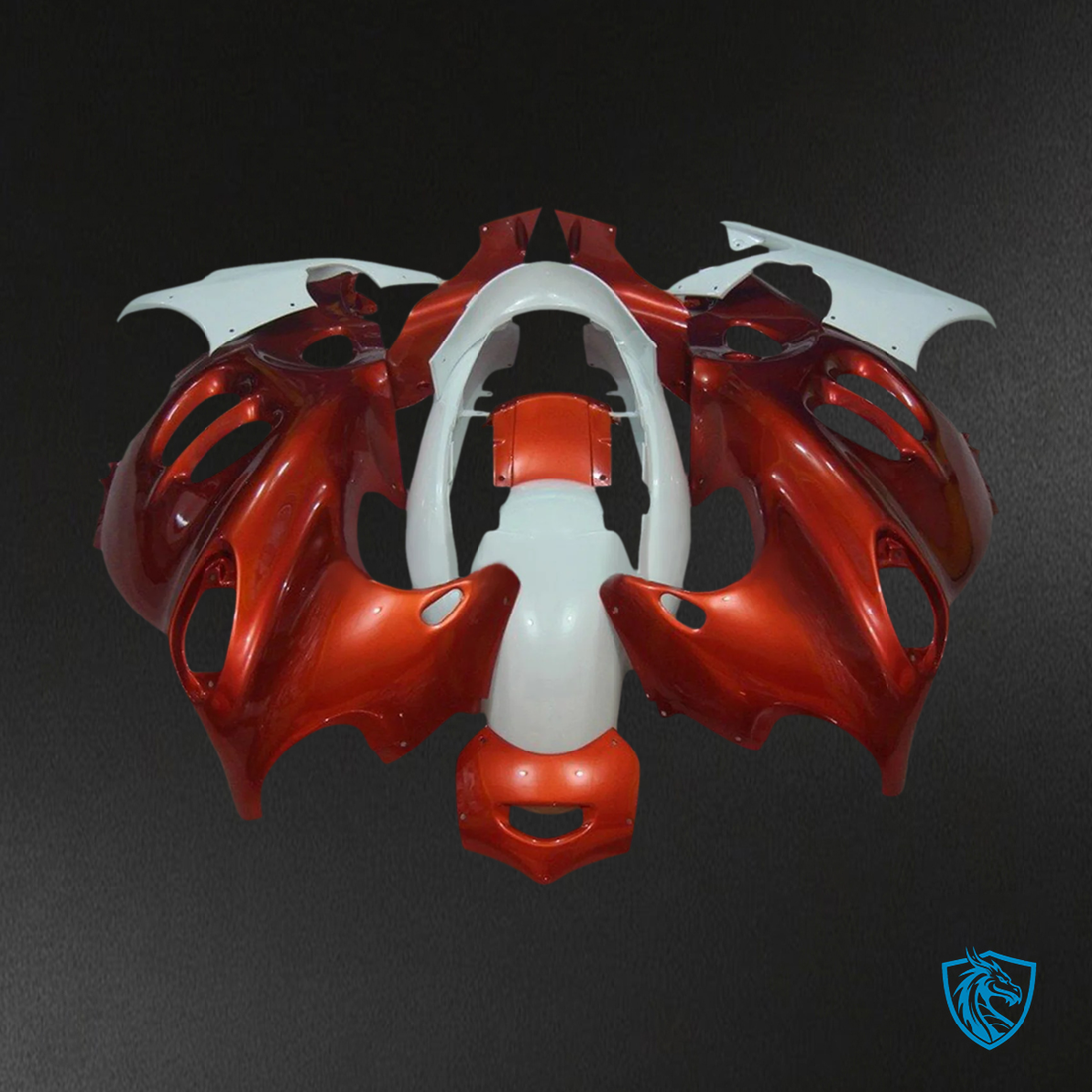 Suzuki Katana GSXF 600-750 (2003-2006) Orange & Red - Fairing Kit