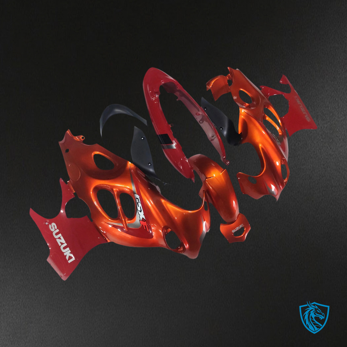 Suzuki Katana GSXF 600-750 (2003-2006) Red - Fairing Kit