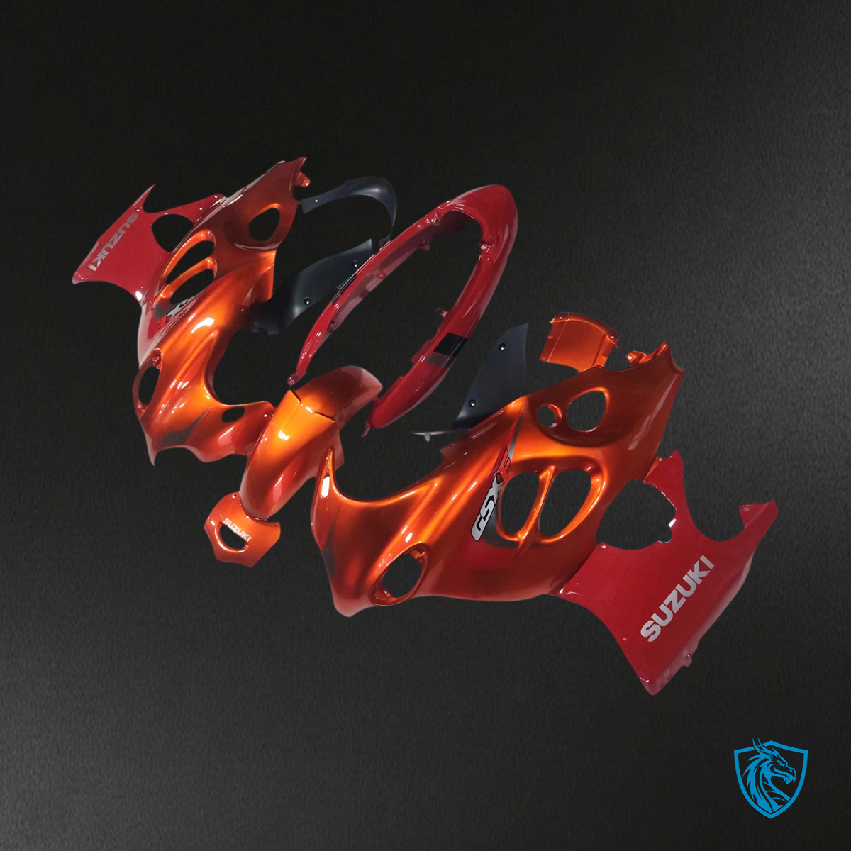 Suzuki Katana GSXF 600-750 (2003-2006) Red - Fairing Kit