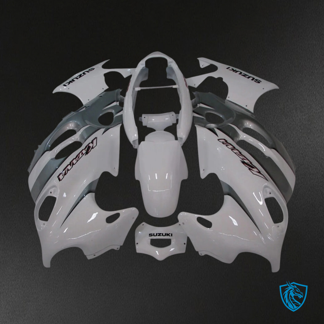 Suzuki Katana GSXF 600-750 (2003-2006) White - Fairing Kit