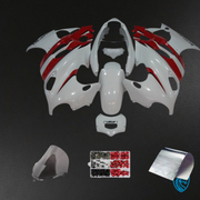 Gloss White & Red