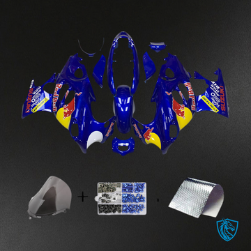 Suzuki GSX600F/750F (1998-2006) Blue & Yellow Fairing Kit | ABS Bodywork