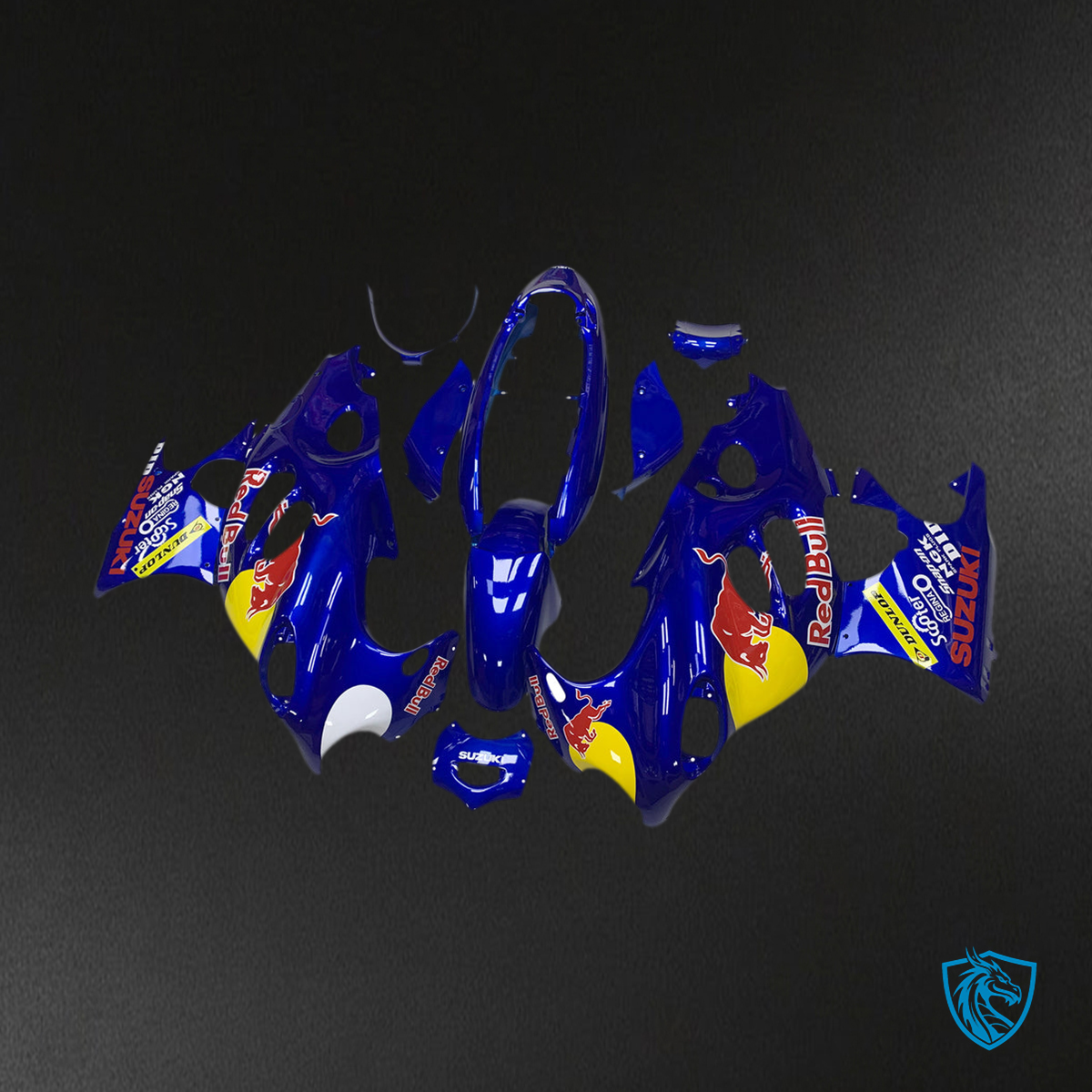 Suzuki GSX600F/750F (1998-2006) Blue & Yellow Fairing Kit | ABS Bodywork