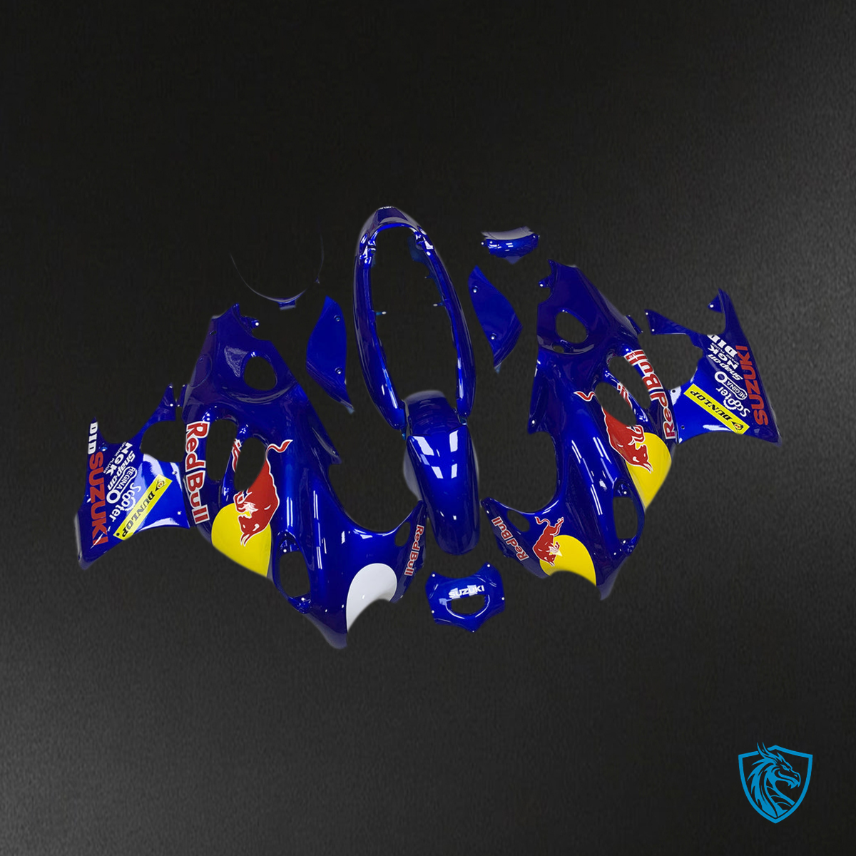 Suzuki GSX600F/750F (1998-2006) Blue & Yellow Fairing Kit | ABS Bodywork