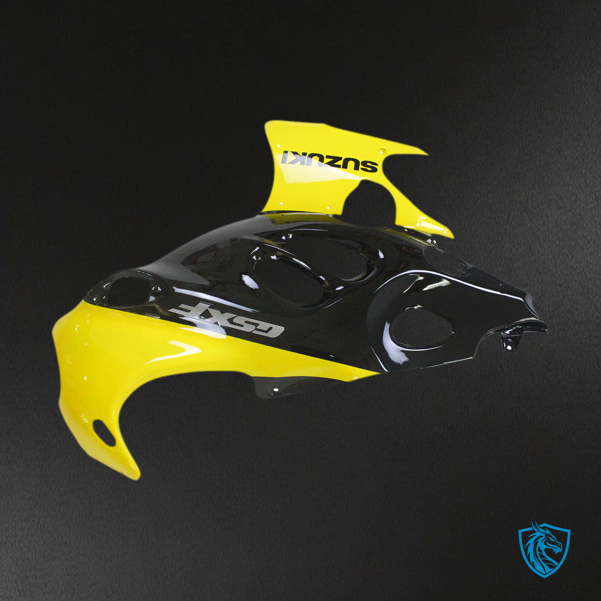 Suzuki GSXF600/750 (1998-2006) Yellow & Black - Custom ABS Fairing Kit