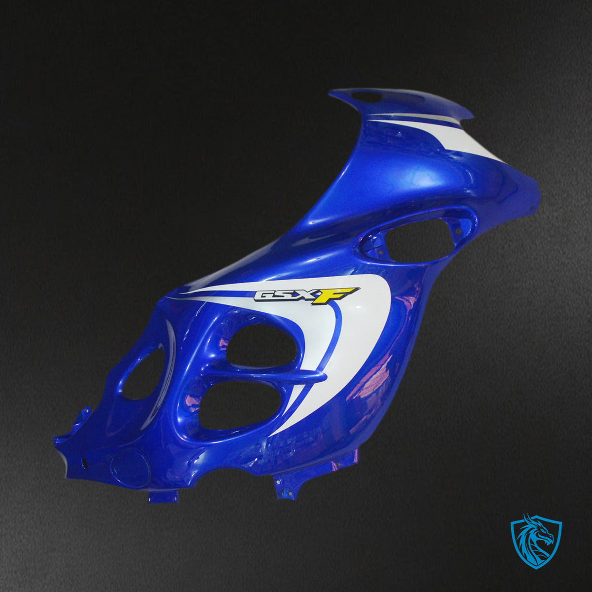 Suzuki GSX600F/750F (1998-2006) Gloss Blue & White Fairing Kit | ABS Bodywork