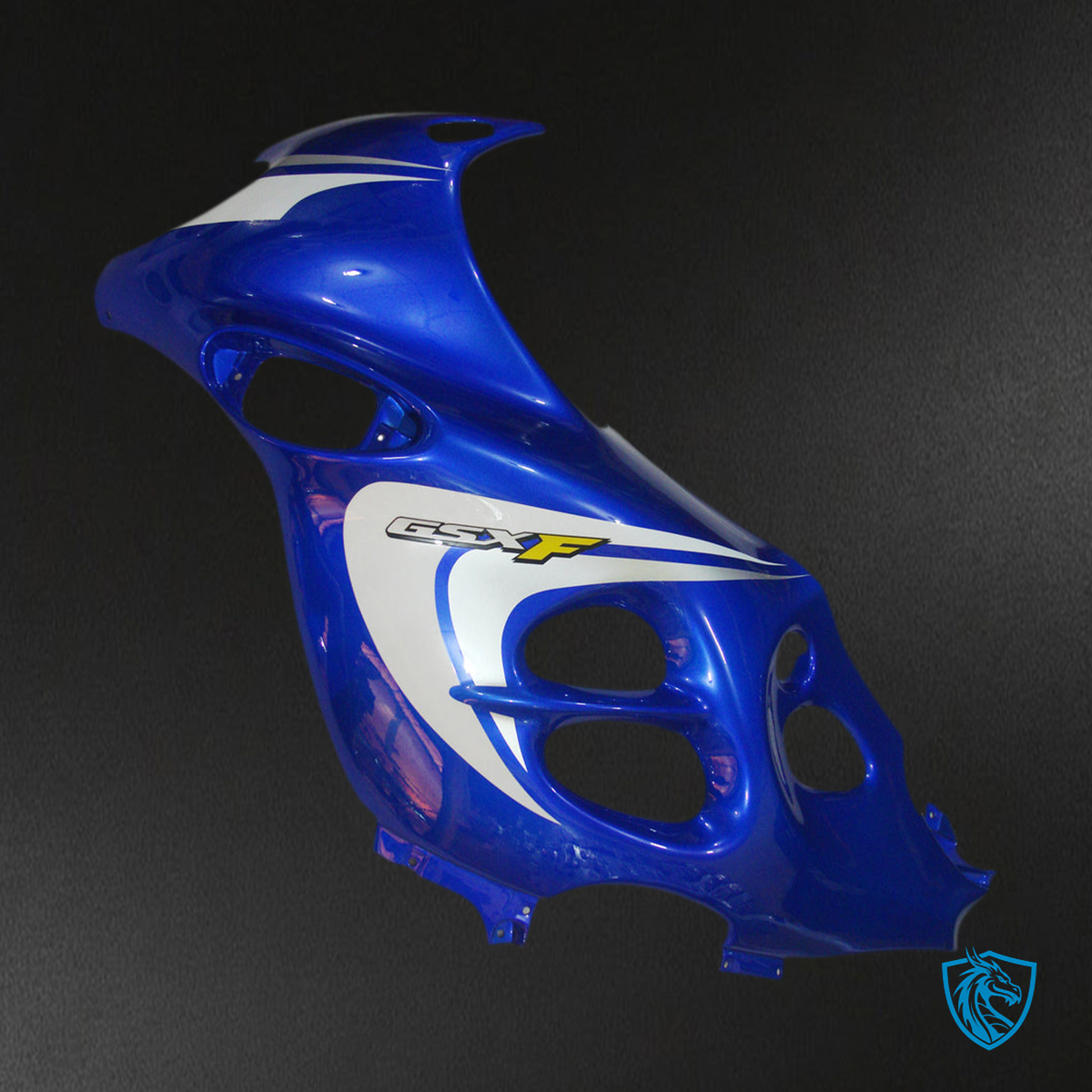 Suzuki GSX600F/750F (1998-2006) Gloss Blue & White Fairing Kit | ABS Bodywork