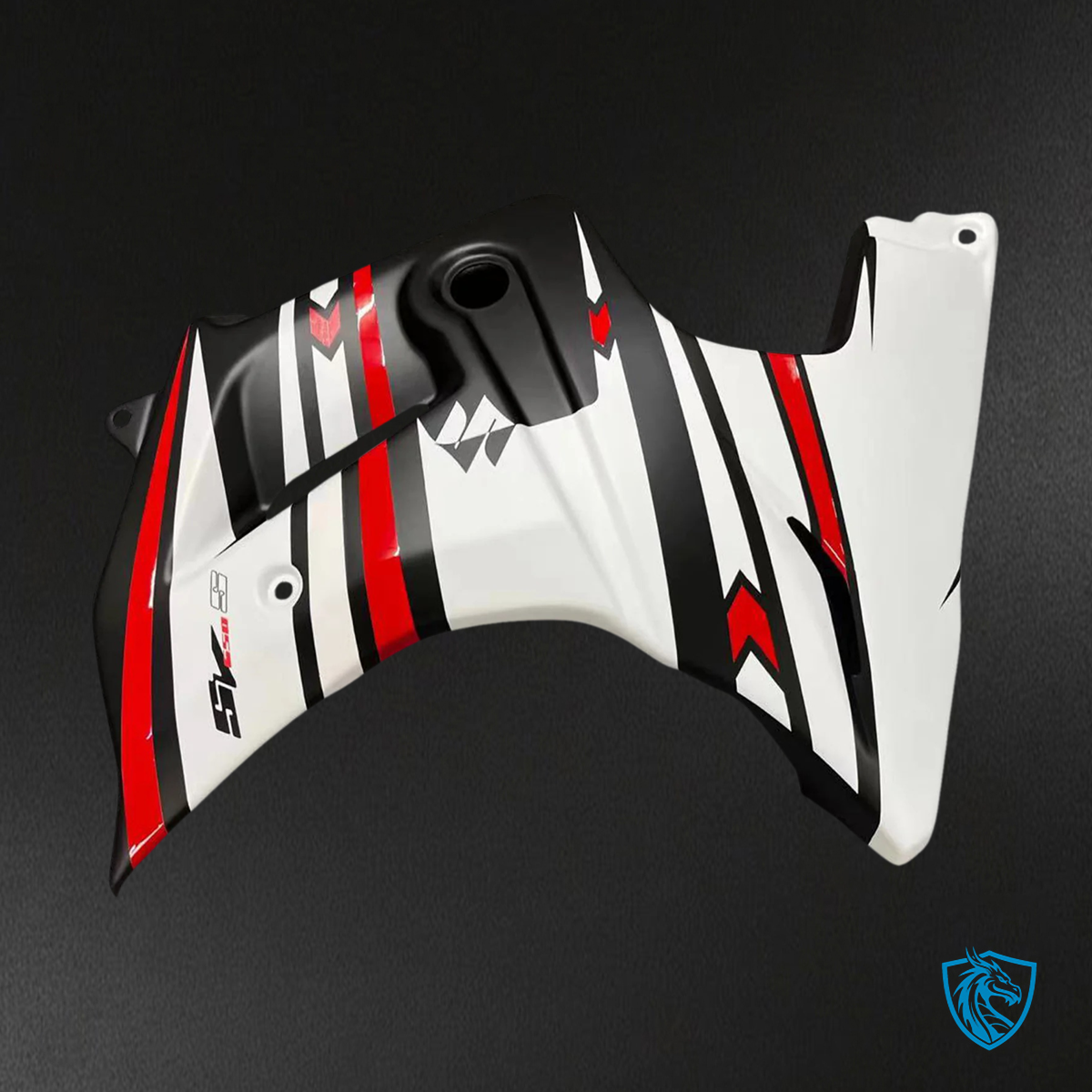 Suzuki SV650 (2003-2013) White & Black -  Fairing Kit