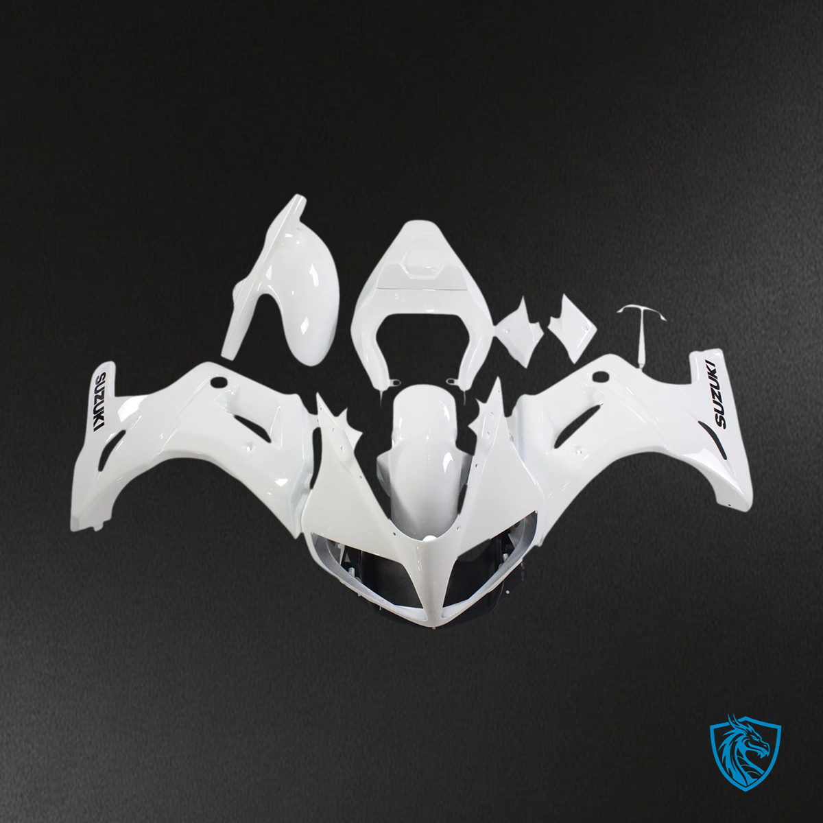 Suzuki SV650 (2003-2013) White - Fairing Kit
