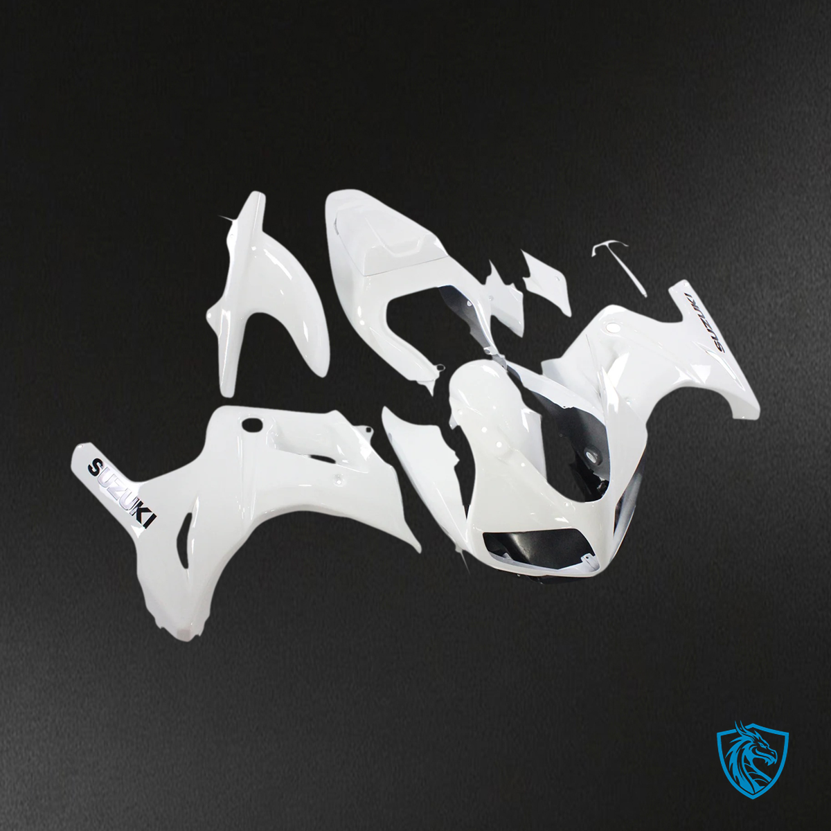 Suzuki SV650 (2003-2013) White - Fairing Kit