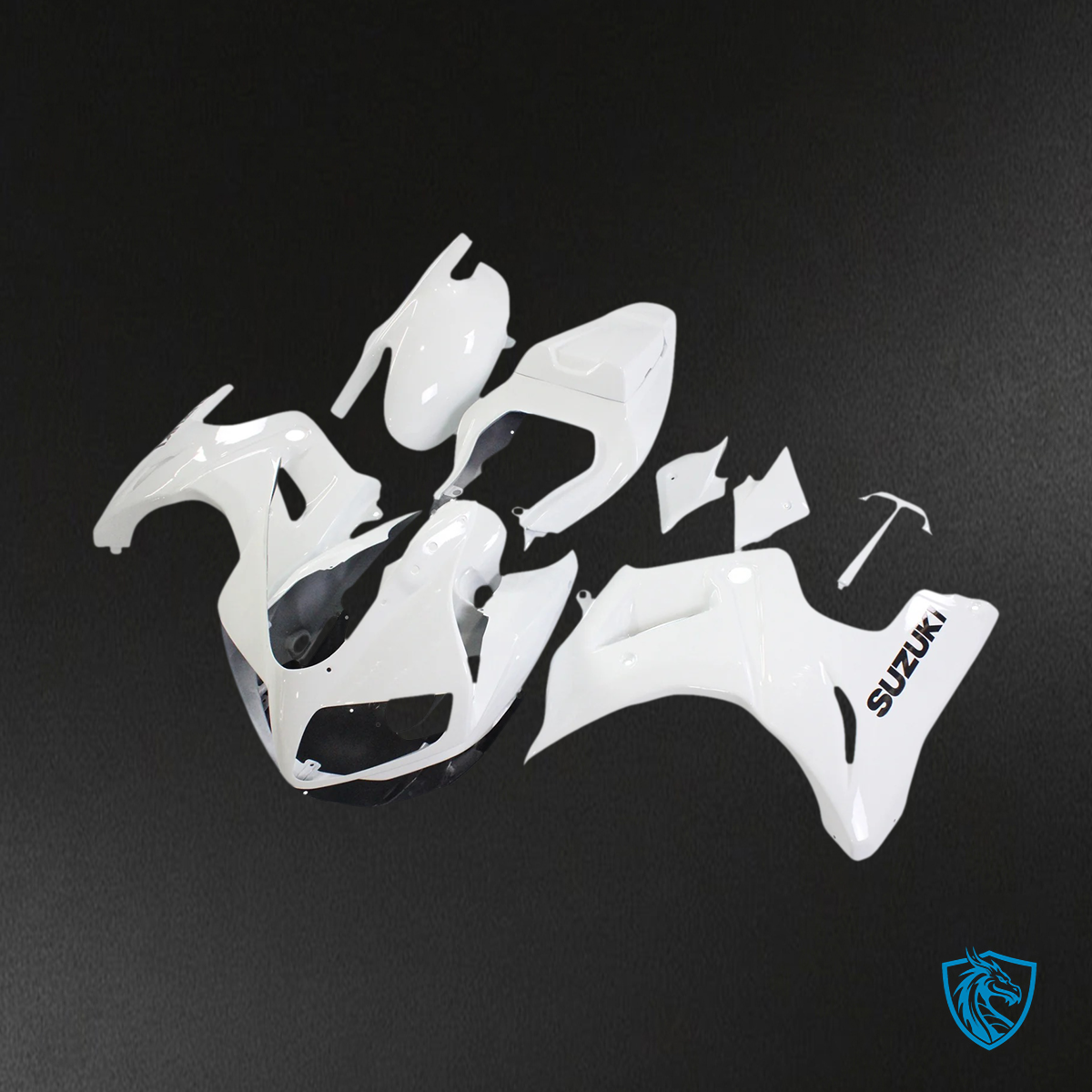 Suzuki SV650 (2003-2013) White - Fairing Kit