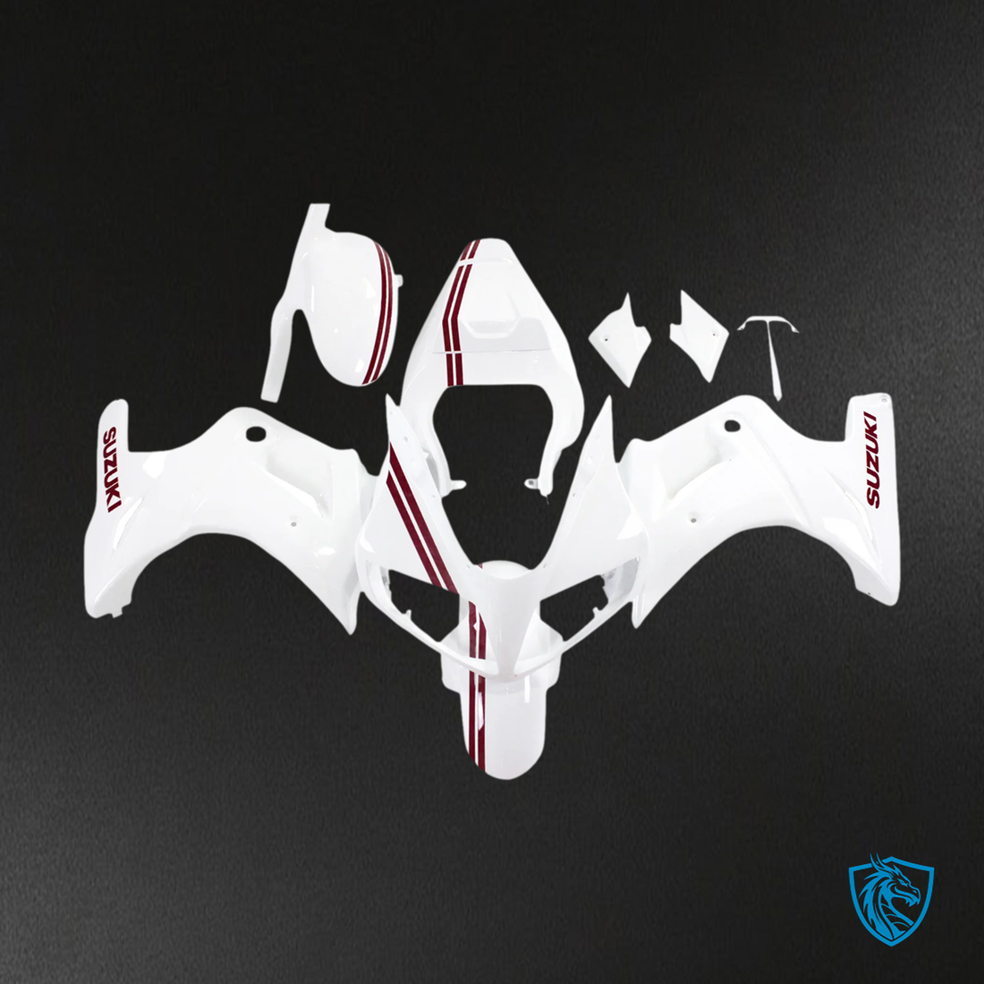 Suzuki SV650 (2003-2013) White Fairing Kit