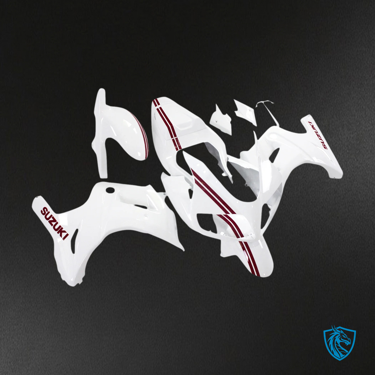 Suzuki SV650 (2003-2013) White Fairing Kit