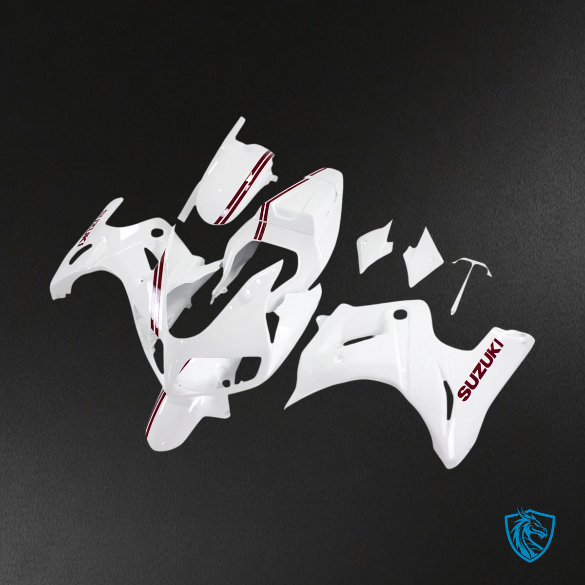 Suzuki SV650 (2003-2013) White Fairing Kit