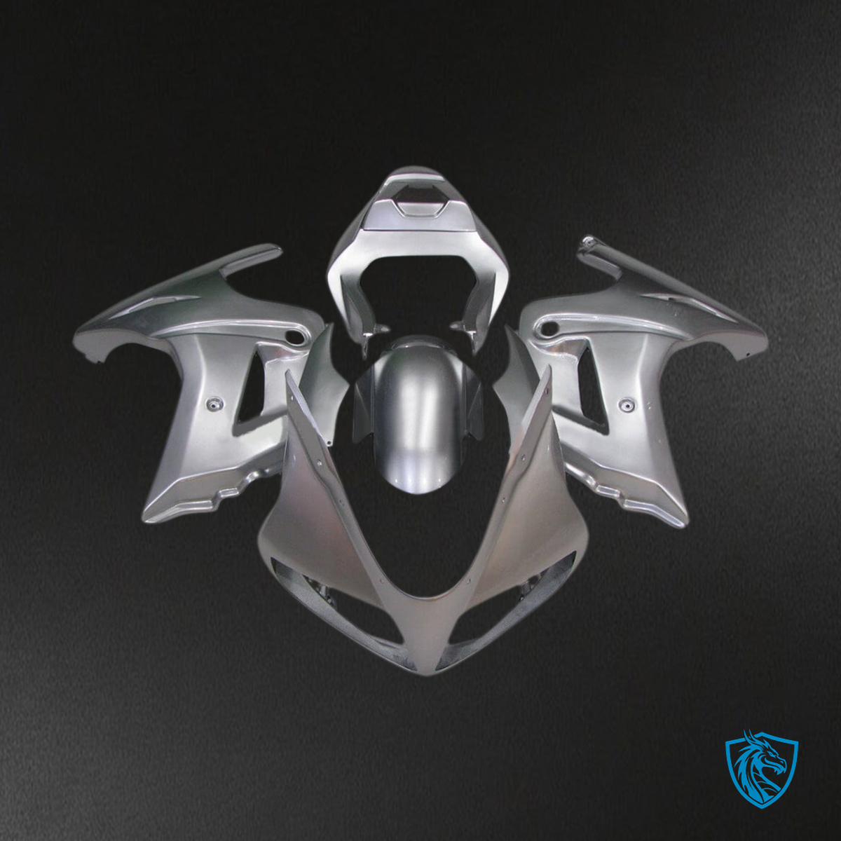 Suzuki SV650 (2003-2013) Silver & Gray Injection Fairing Kit - Aftermarket ABS Bodywork