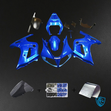 Suzuki SV650 (2003-2013) Blue & Black Injection Fairing Kit | ABS Bodywork
