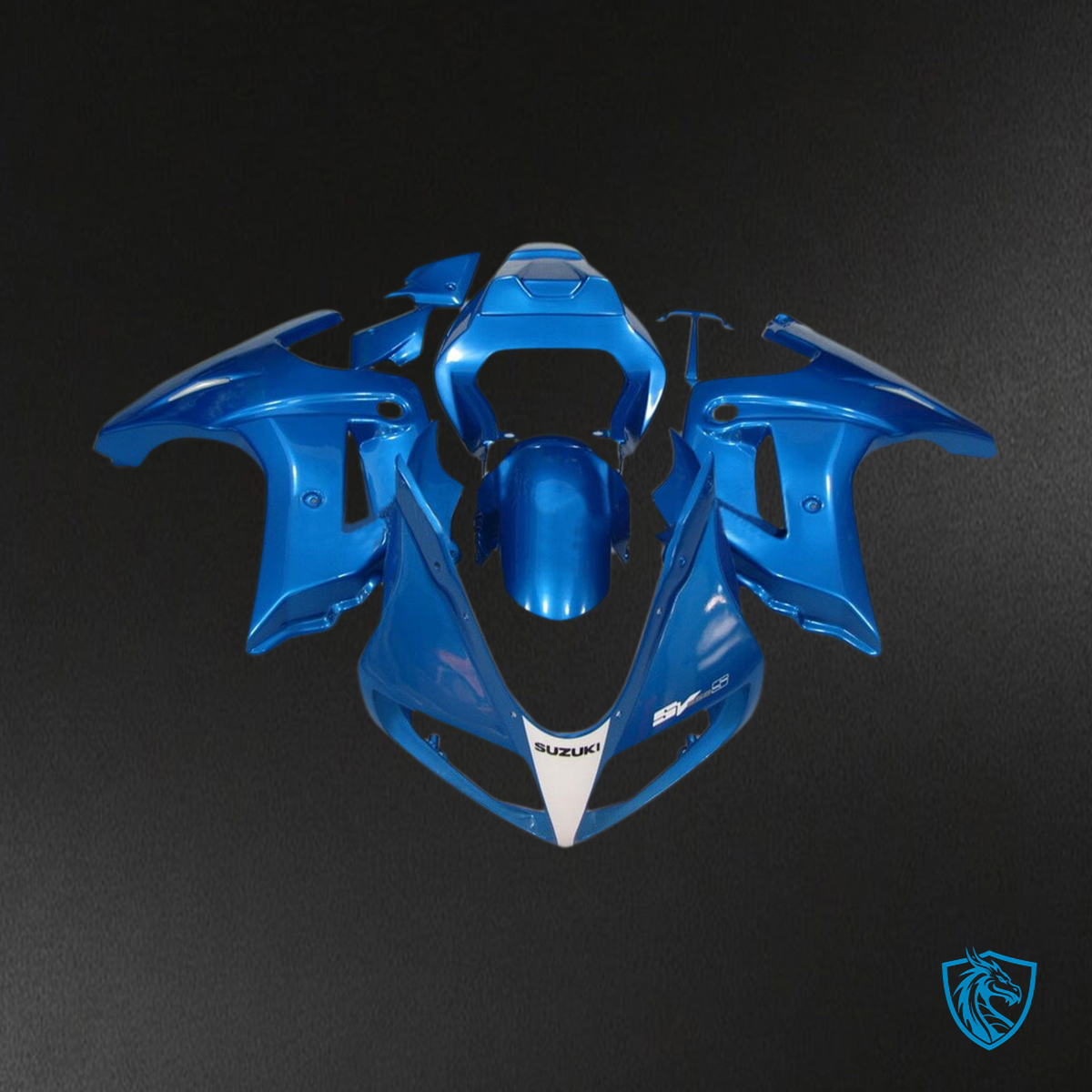 Suzuki SV650 (2003-2013) Light Blue Injection Fairing Kit - Aftermarket ABS Bodywork