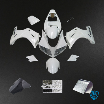 Suzuki SV650 (2003-2013) Gloss White Injection Fairing Kit | ABS Bodywork