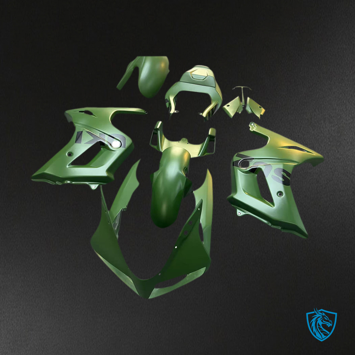 Suzuki SV650 (2003-2013) Green Fairing Kit - Aftermarket ABS Bodywork
